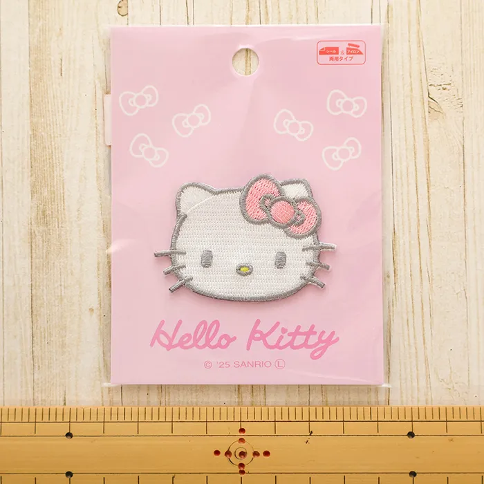 2wayワッペン　ハローキティ　ピンク