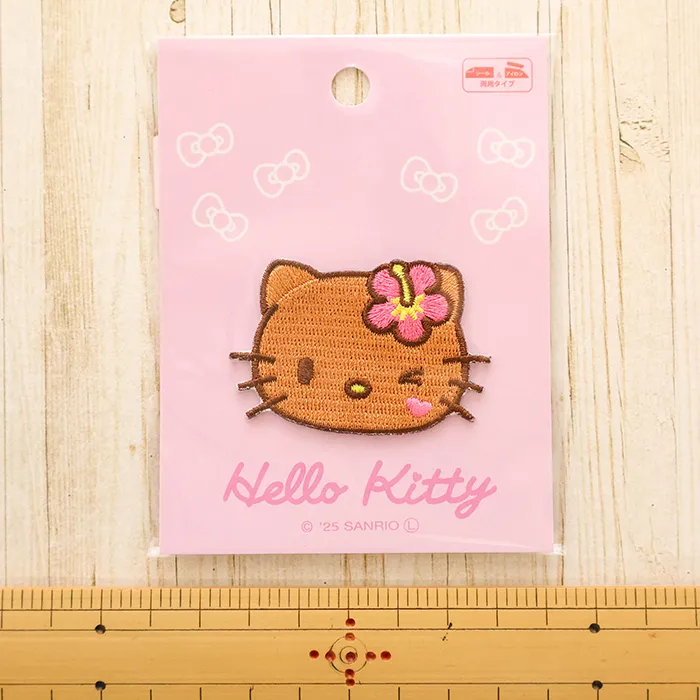 2wayワッペン　ハローキティ　日焼け