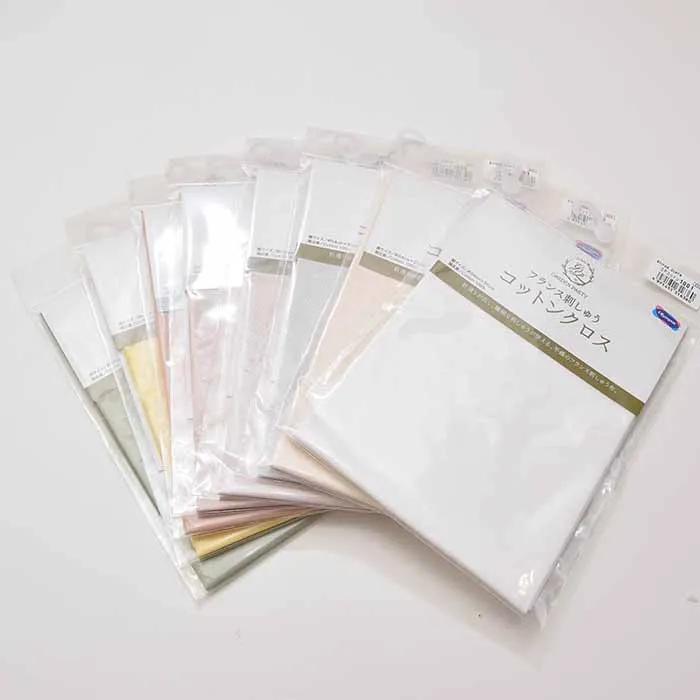 フランス刺しゅう　コットンクロス