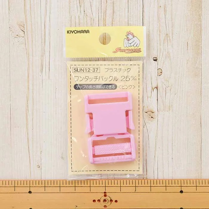 ワンタッチバックル　25ｍ/ｍ