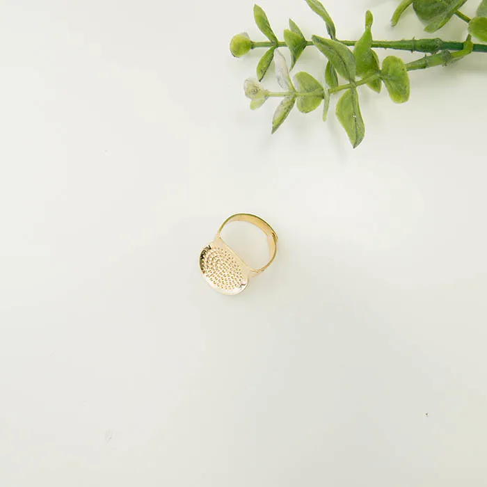 皿付き指ぬき　フリーサイズ