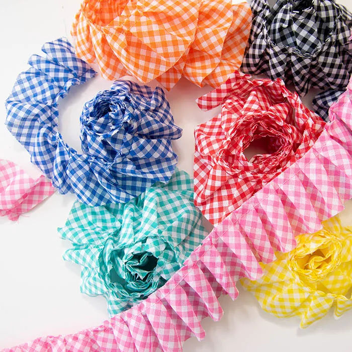 バイアスフリルレース　3.7ｃｍ幅