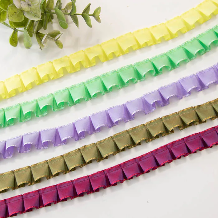 ボックスフリルレース　1.5ｃｍ幅