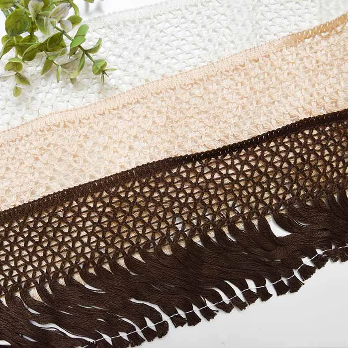 DARIN　シルケットコットンフリンジ　150mm