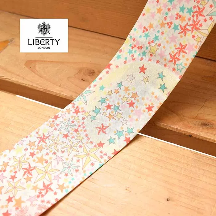 LIBERTYバイアステープ　両折れ　45mm幅　Adelajda