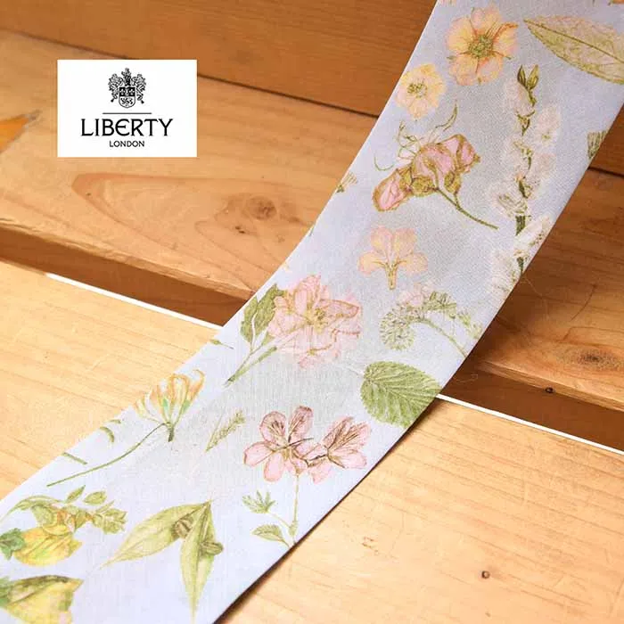 LIBERTYバイアステープ　両折れ　45mm幅　Floral Eve