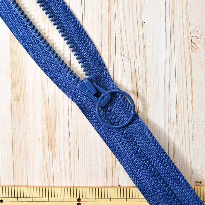 ビスロンファスナー80cm　リング付き　オープン