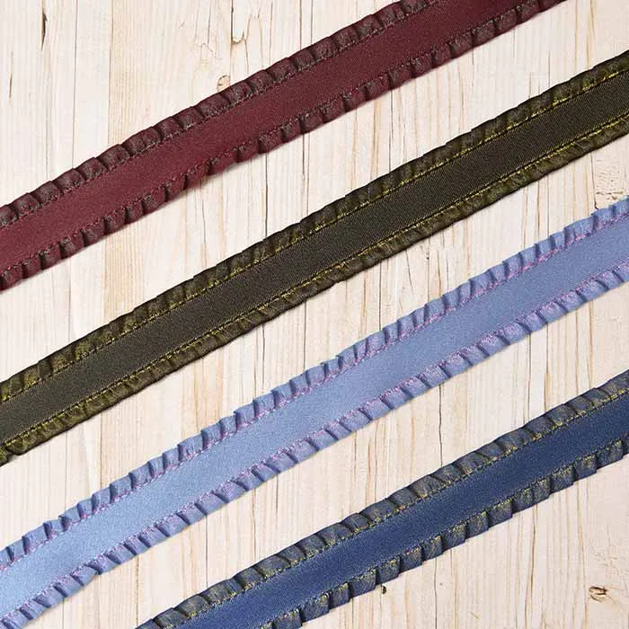 小西リボン　ファンタジーフリルサテンリボン　18mm