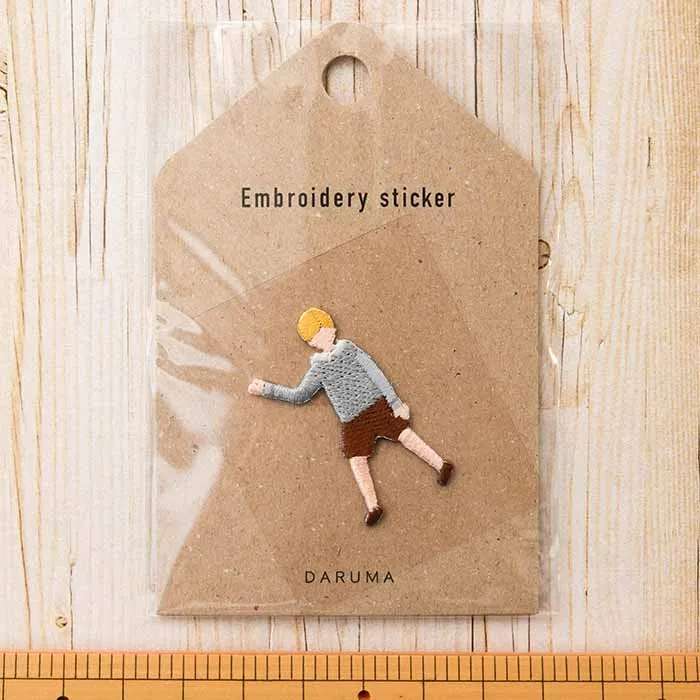 ２Way接着ワッペン　刺繍ステッカー