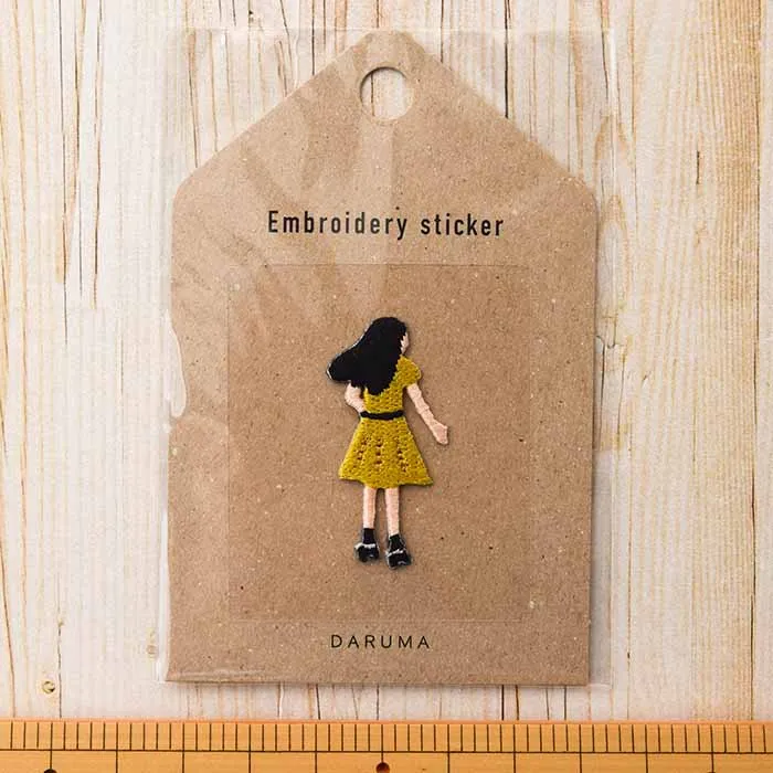 ２Way接着ワッペン　刺繍ステッカー