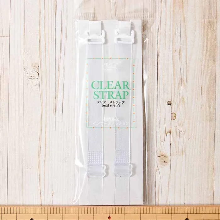 クリアストラップ(伸縮タイプ)
