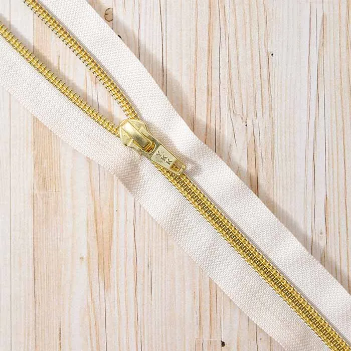 金属コイルファスナー60cm　オープン