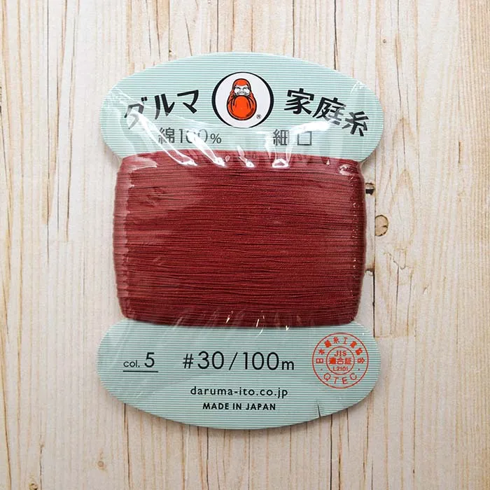 ダルマ家庭糸　細口　#30番手