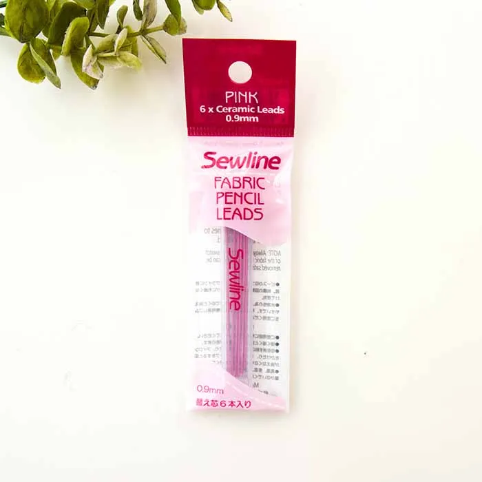 布用シャープペンシル　チャコペン替え芯　ピンク