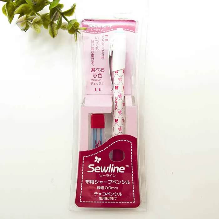 布用シャープペンシル　チャコペンシル　ブルー