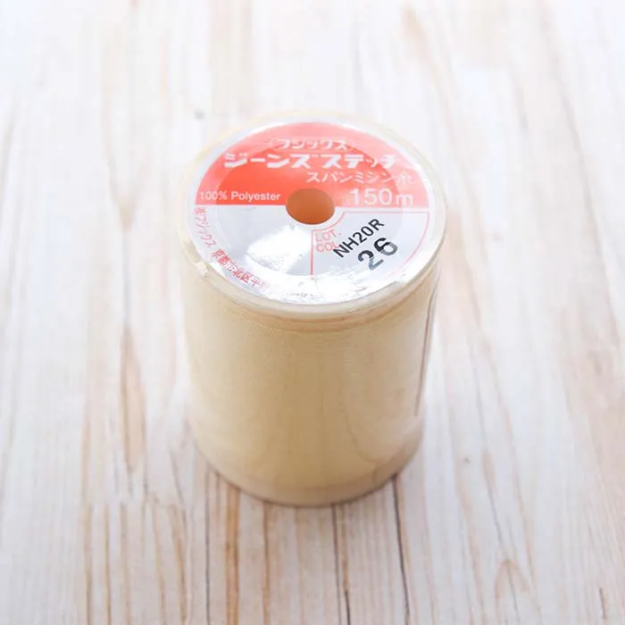 フジックス　ジーンズステッチ　ミシン糸　＃20番手
