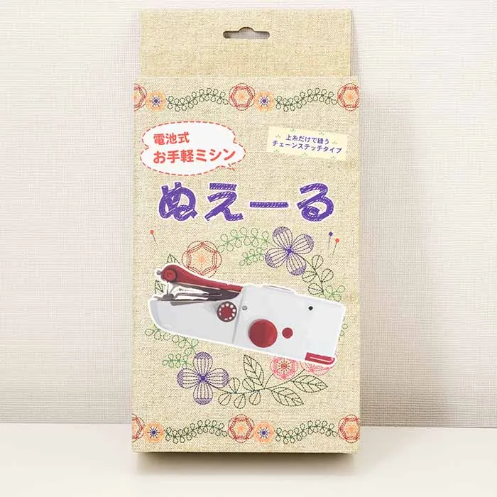 電池式ハンディミシン　ぬえーる