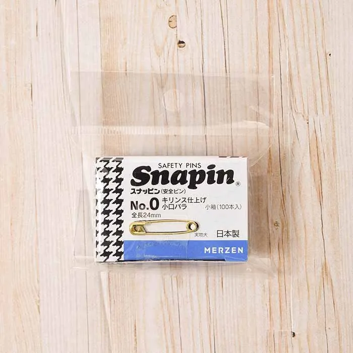 スナッピン　NO.0　100本入り　ゴールド