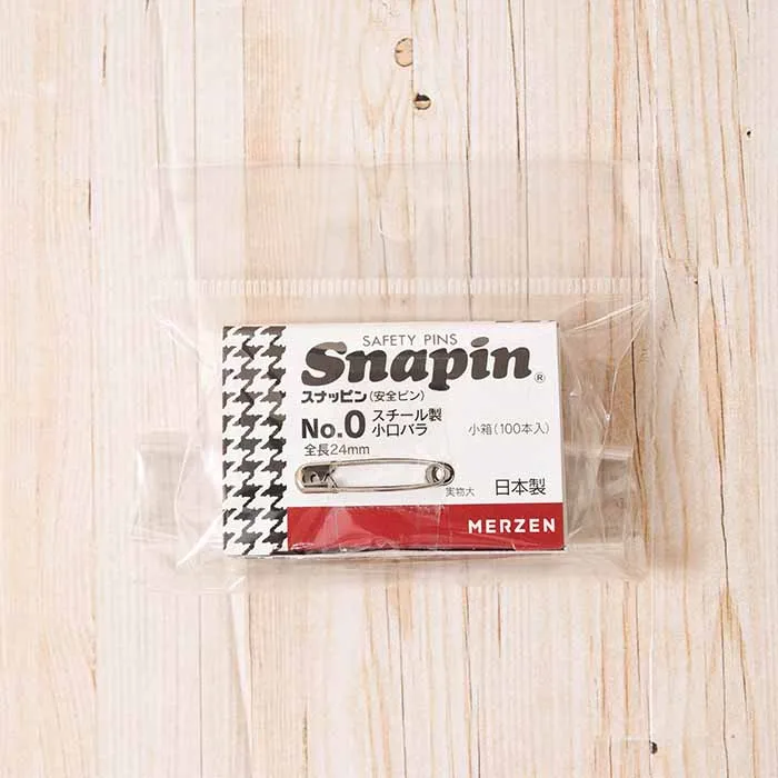 スナッピン　NO.0　100本入り　シルバー