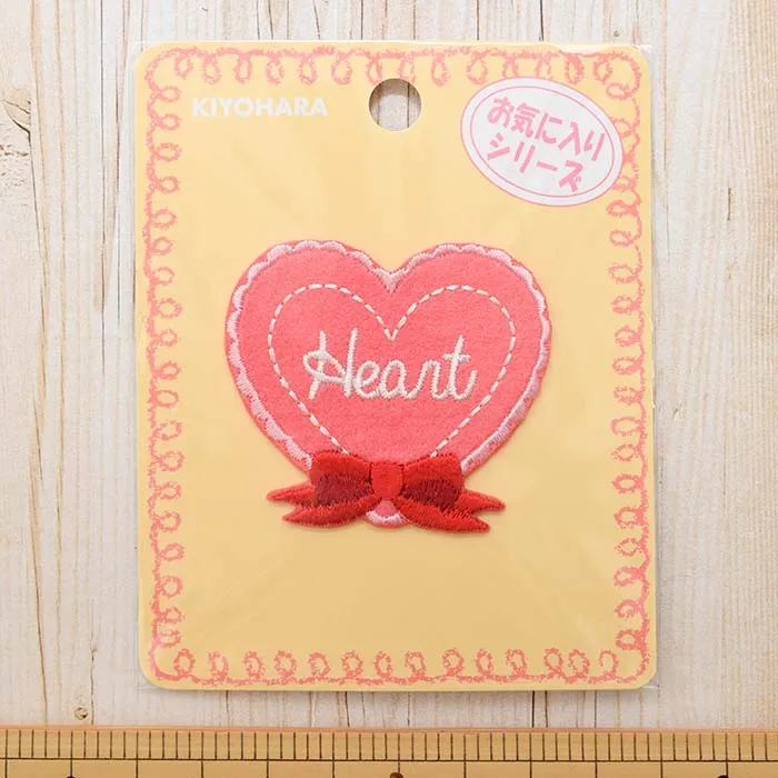 アイロン接着ワッペン　ハーツフリル