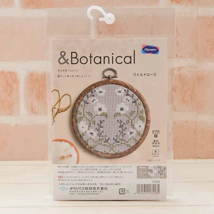 オリムパス刺繍キット　ワイルドローズ