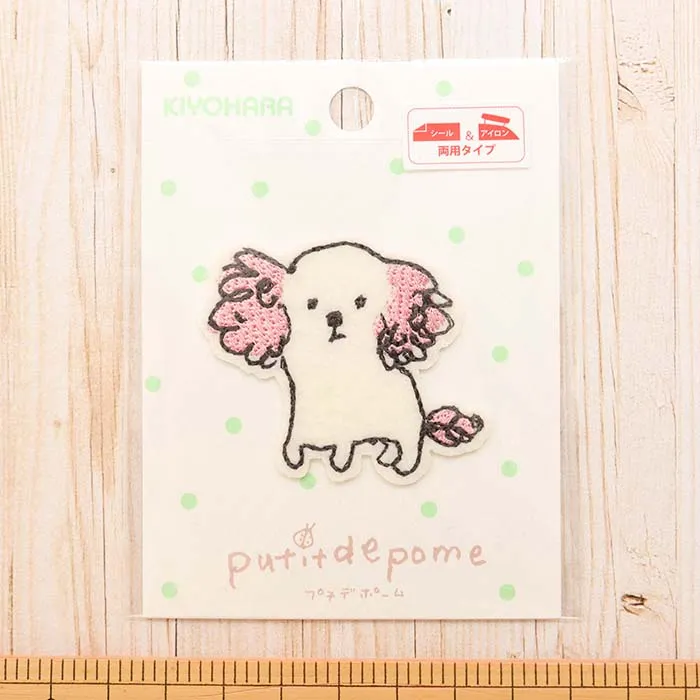 2Way接着ワッペン　putitde pome