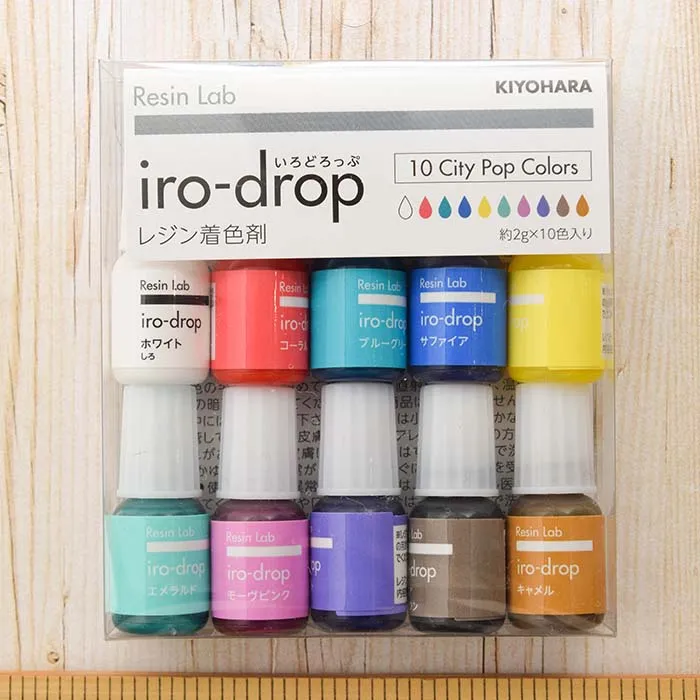 レジン着色剤　iro-drop　いろどろっぷ