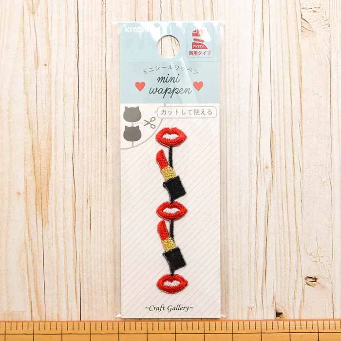 ２Way接着ワッペン　ミニシールワッペン