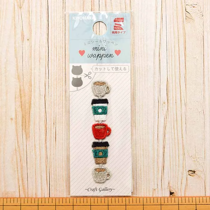 ２Way接着ワッペン　ミニシールワッペン