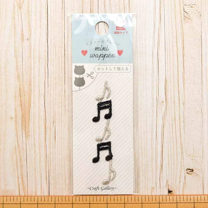 ２Way接着ワッペン　ミニシールワッペン