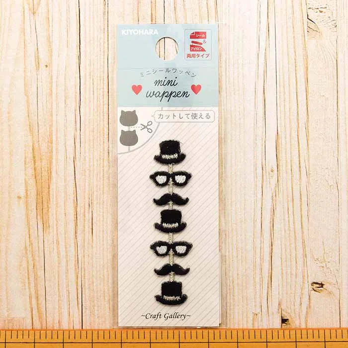 ２Way接着ワッペン　ミニシールワッペン