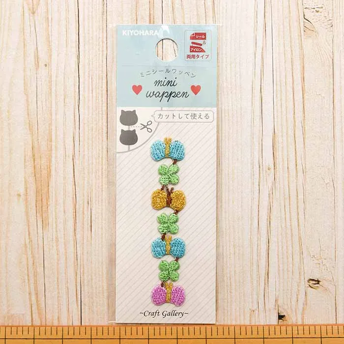 ２Way接着ワッペン　ミニシールワッペン