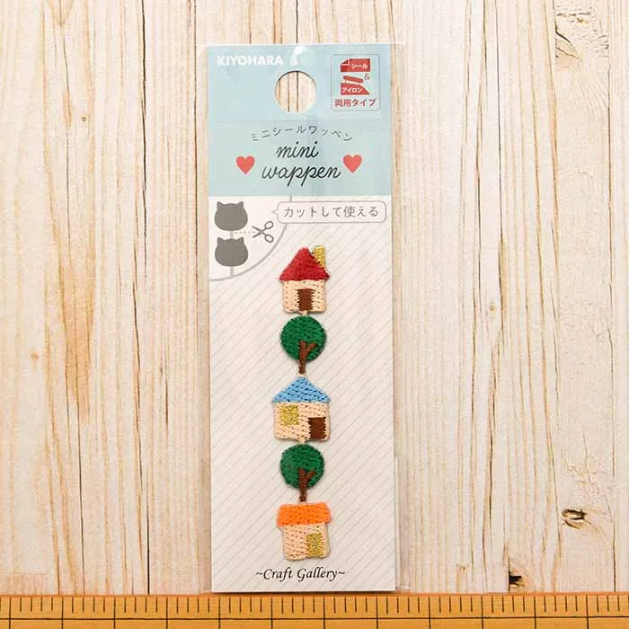 ２Way接着ワッペン　ミニシールワッペン