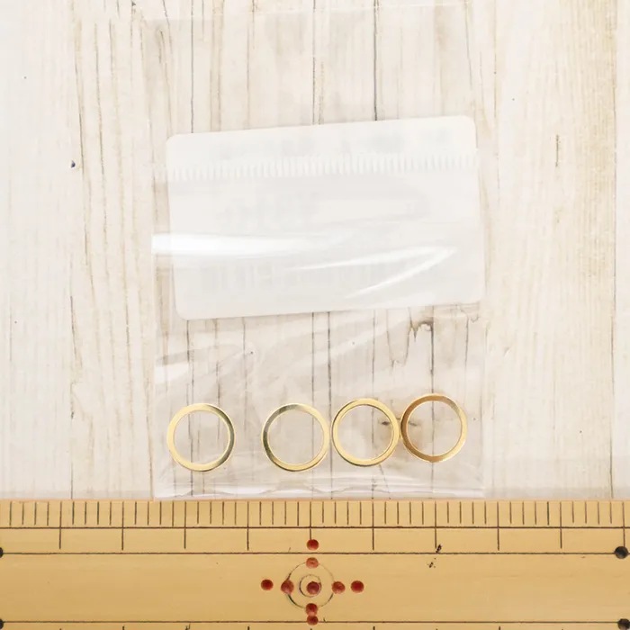 マルカン　10ｍｍ　４個入り　ゴールド