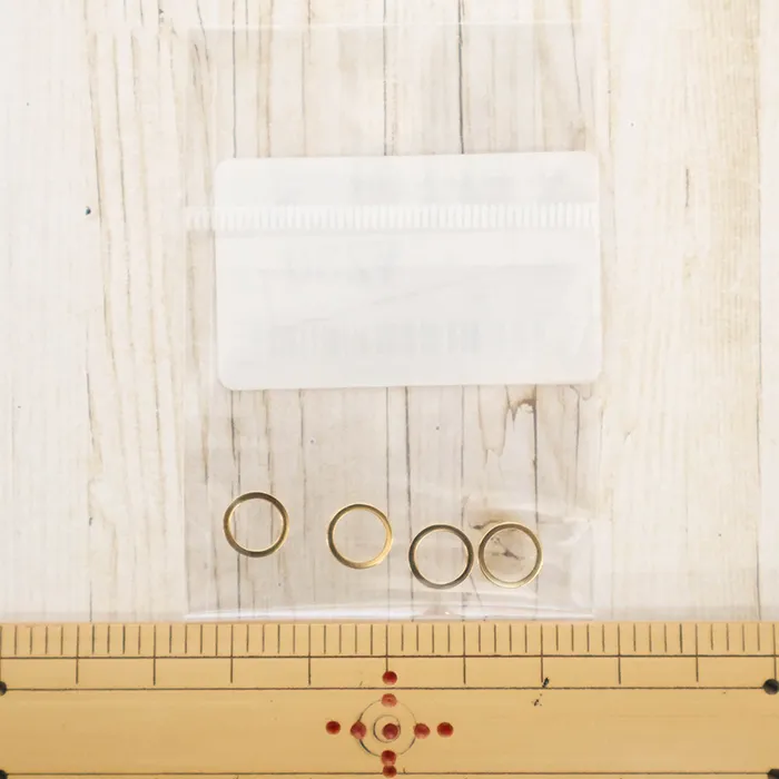 マルカン　8ｍｍ　４個入り　ゴールド