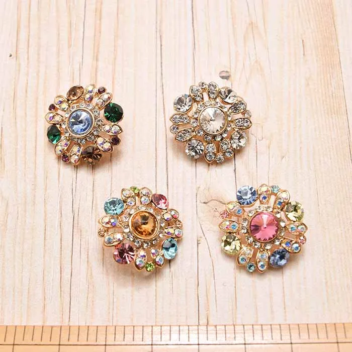 ビジューボタン　21mm