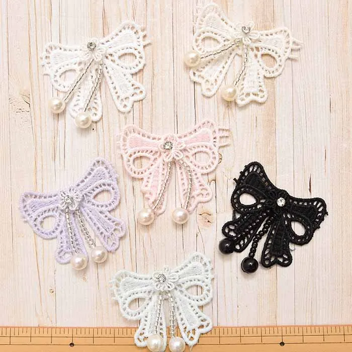 モチーフレース　リボン　【1柄単位】