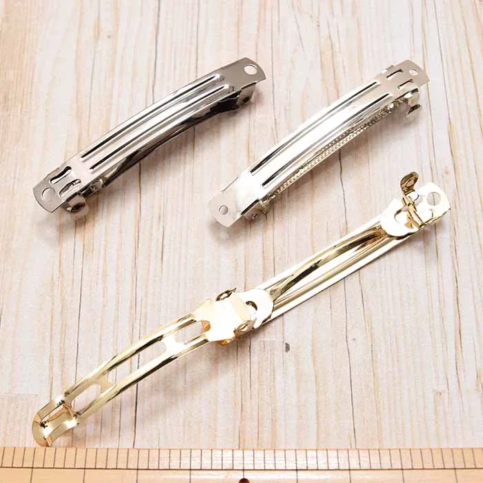バレッタ金具　約６cm