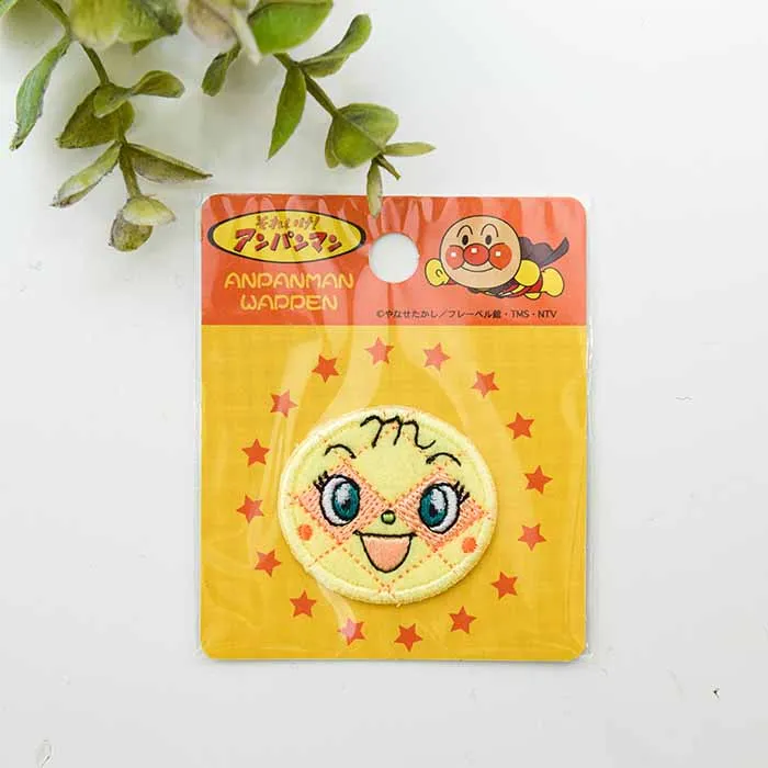 アイロン接着ワッペン　メロンパンナちゃん