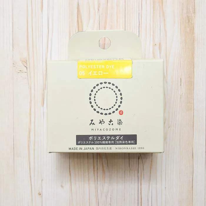 ECO染料　みやこ染め　ポリエステルダイ
