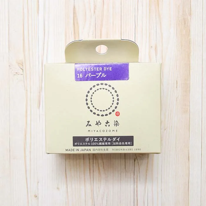 ECO染料　みやこ染め　ポリエステルダイ