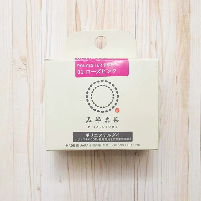 ECO染料　みやこ染め　ポリエステルダイ