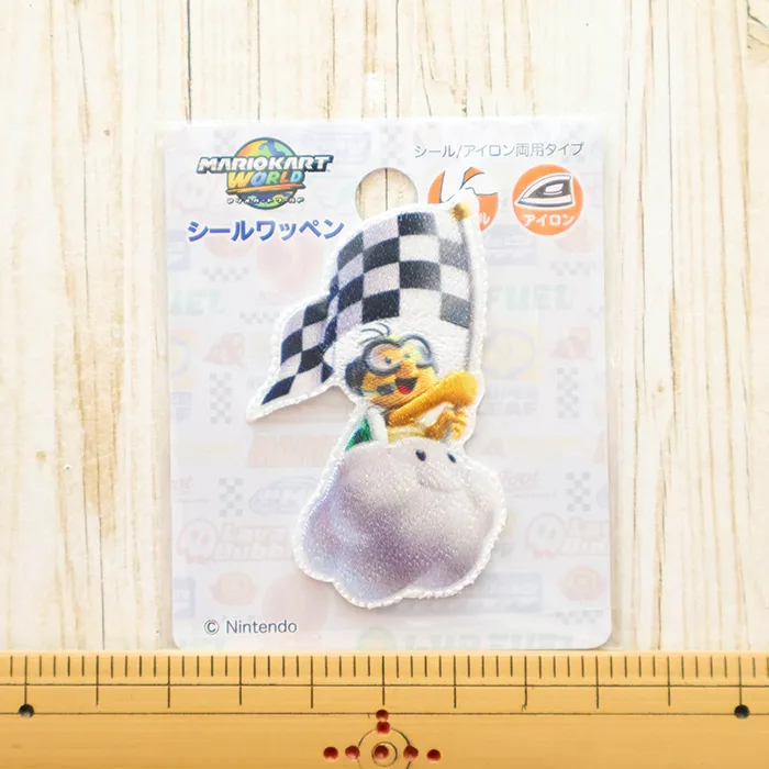 2wayワッペン　マリオカートワールド　ジュゲム