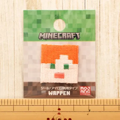 2wayワッペン　マインクラフト　ALEX