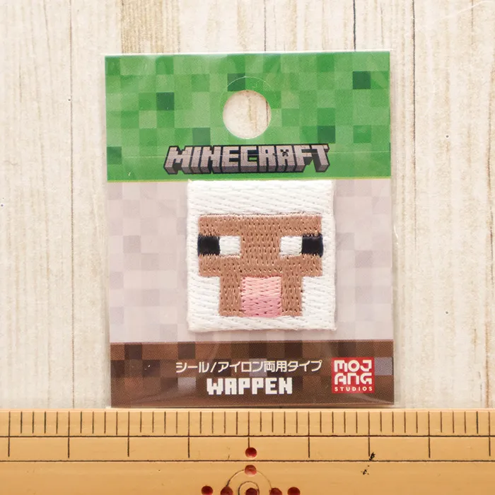 2wayワッペン　マインクラフト　ヒツジ