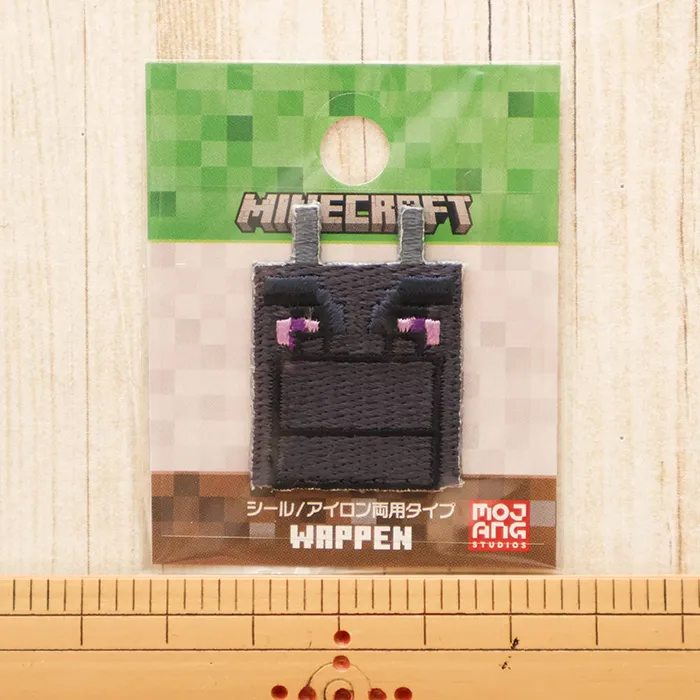 2wayワッペン　マインクラフト　エンダードラゴン