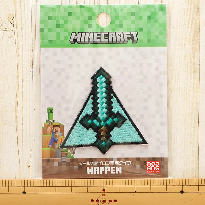 2wayワッペン　マインクラフト(大)　剣