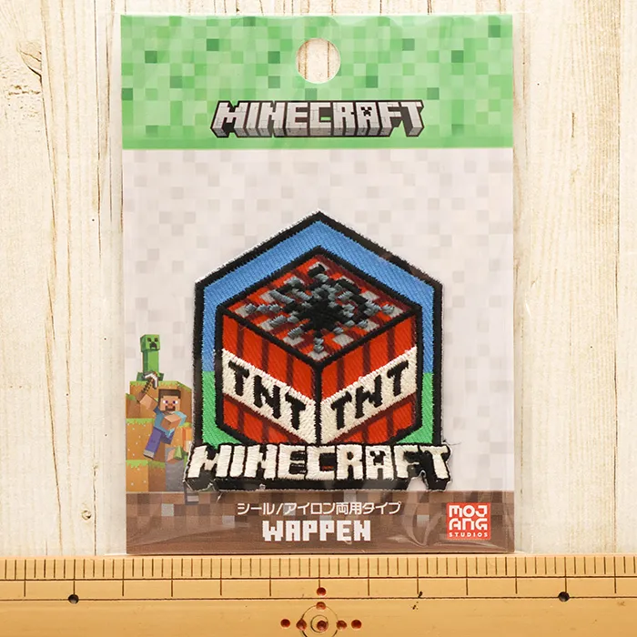 2wayワッペン　マインクラフト(大)　TNT