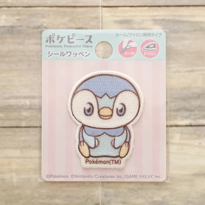 2wayワッペン　ポケピース　ポッチャマ