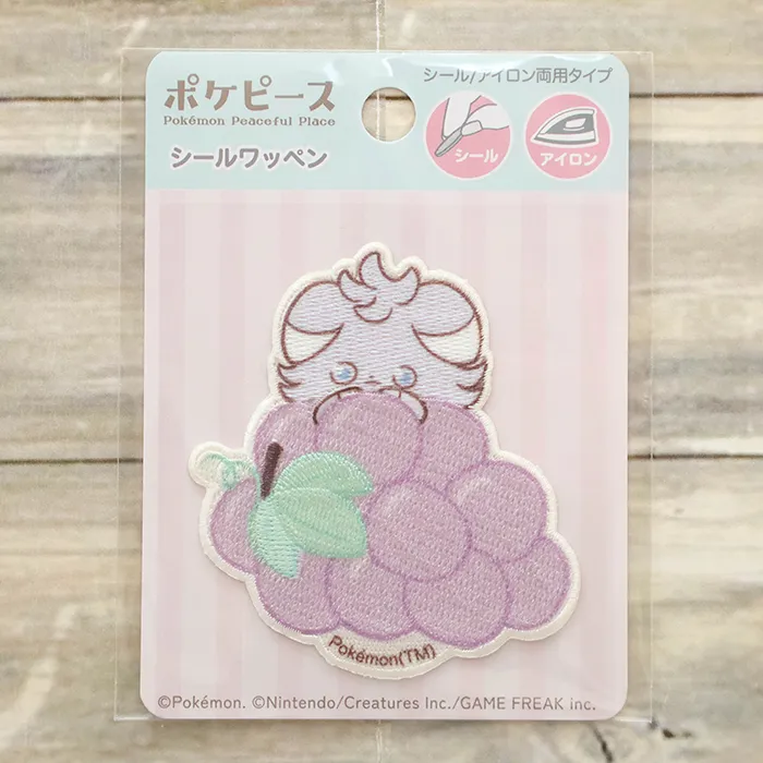 2wayワッペン　ポケピース大　ニャスパー